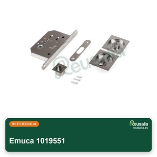 Emuca kit cerradura muletilla puerta corredera