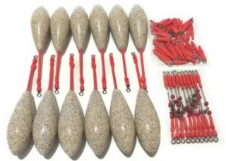 ✅ 12 plomos 120g pesca surfcasting, grapas, Urfes.