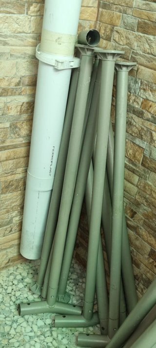 Estructura / Kit de tubos piscina tubular (24 piez