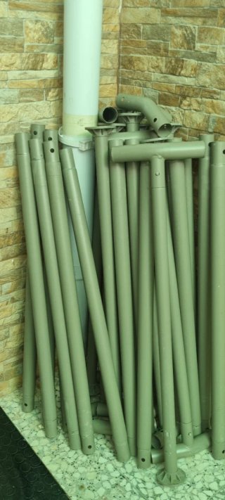 Estructura / Kit de tubos piscina tubular (24 piez