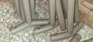 Estructura / Kit de tubos piscina tubular (24 piez