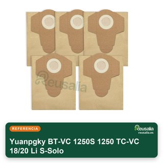 Bolsas repuesto aspiradora 20L BT-VC 1250S