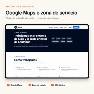 Diseño y creación de página web profesional