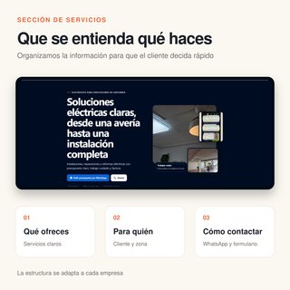 Diseño y creación de página web profesional