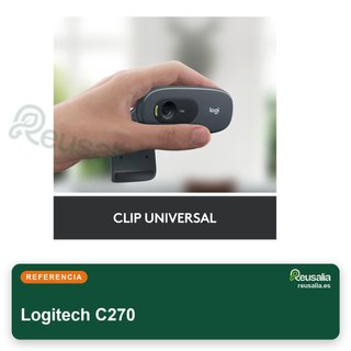 Logitech C270 Webcam HD 720p micrófono