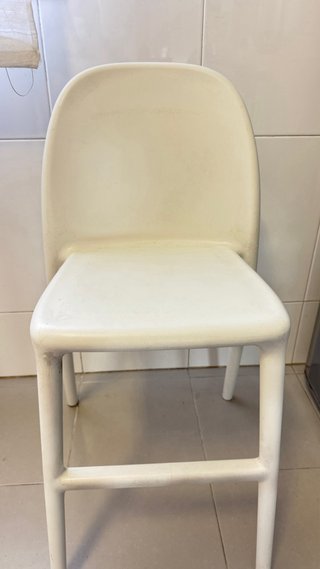 Silla Urban Ikea Blanca Plástico