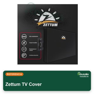 Zettum funda TV 60-65 pulgadas impermeable