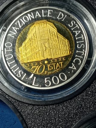 Divisionale Italia 1996 Proof Senza Argenti