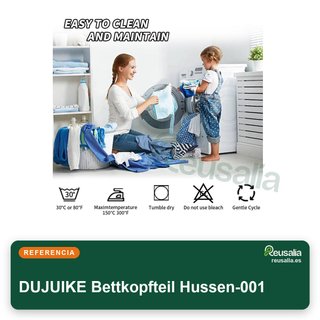 Funda cabecero cama terciopelo protector