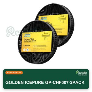 GOLDEN ICEPURE filtro carbón activado campana