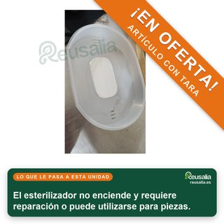 - Chicco esterilizador vapor biberones seguro