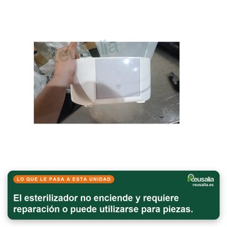 - Chicco esterilizador vapor biberones seguro
