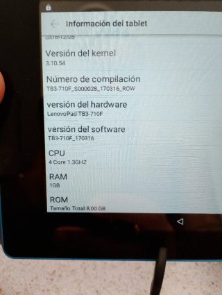 Tablet Lenovo 7 Azul