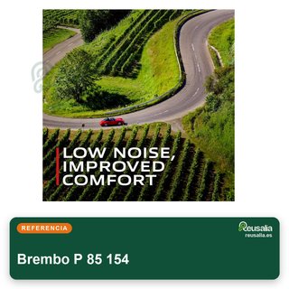 Brembo P 85 154 pastillas frenos con tornillos