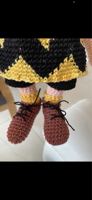 Peluche Charlie Brown uncinetto