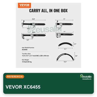 VEVOR compresor resorte amortiguador 1,2T