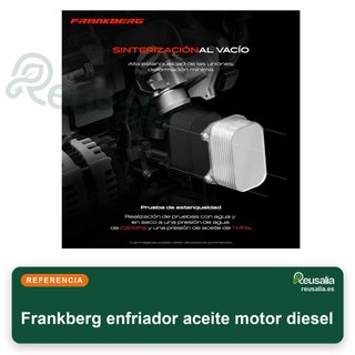 Frankberg enfriador aceite motor diesel