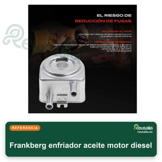 Frankberg enfriador aceite motor diesel