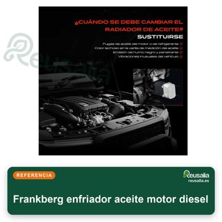 Frankberg enfriador aceite motor diesel