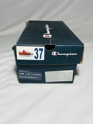 Champion Scarpe Taglia 37 Bordeaux in Tela