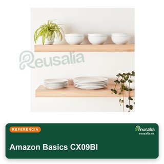 Amazon Basics vajilla porcelana 18 piezas