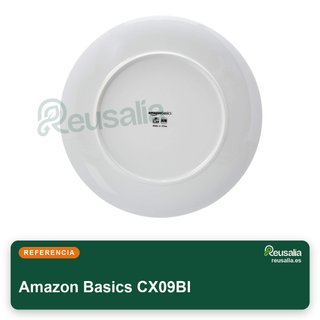 Amazon Basics vajilla porcelana 18 piezas