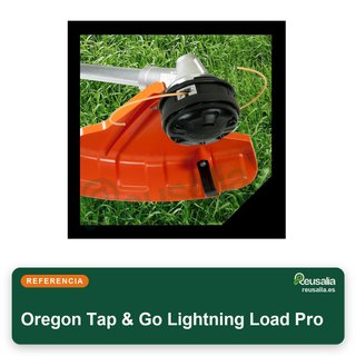 Oregon cabezal desbrozadora universal 109mm Tap&Go