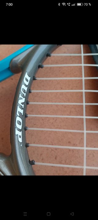 Raqueta Dunlop con funda