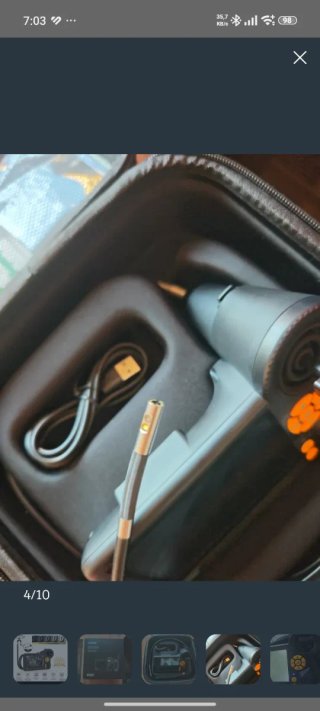 Cámara de inspección AUTOOL 360° Dual HD