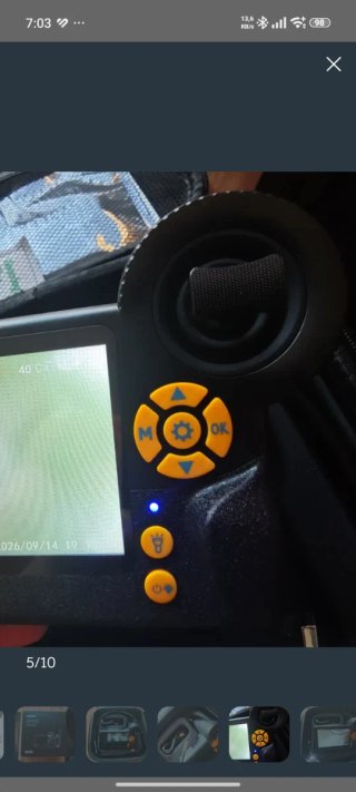 Cámara de inspección AUTOOL 360° Dual HD