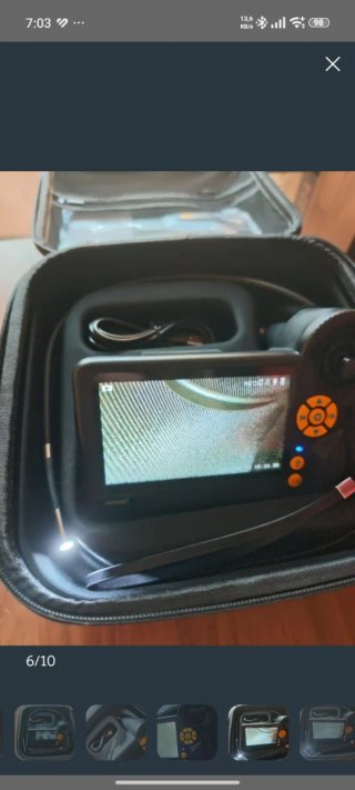 Cámara de inspección AUTOOL 360° Dual HD