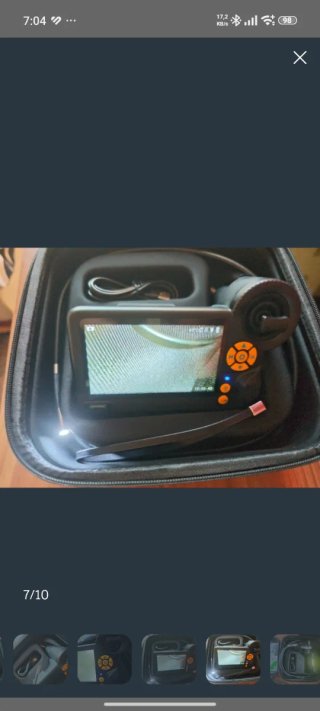 Cámara de inspección AUTOOL 360° Dual HD