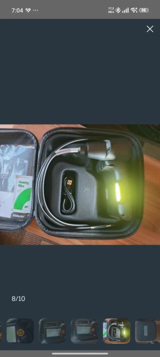 Cámara de inspección AUTOOL 360° Dual HD