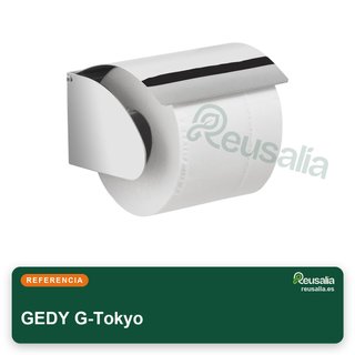 GEDY G-Tokyo porta rollo papel higiénico cromado