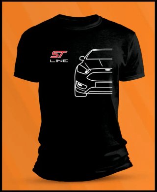 Camiseta manga corta Ford Focus ST Line