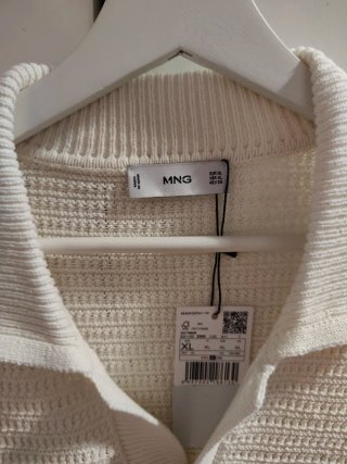 Camisa de punto Mango Talla XL sin estrenar