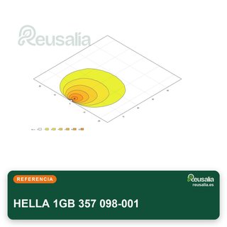 HELLA 1GB 357 098-001 faro de trabajo vehículo