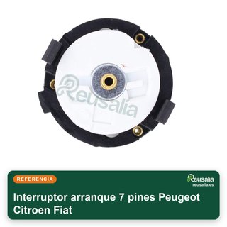 Interruptor arranque 7 pines Peugeot Citroen Fiat