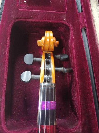 Violín con funda y arco