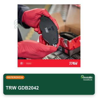 TRW GDB2042 pastillas freno trasero Seat Leon 5F1