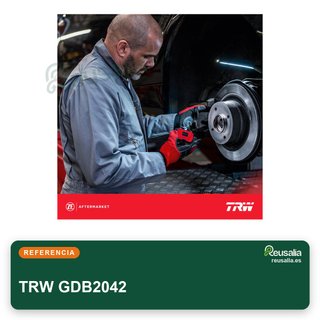 TRW GDB2042 pastillas freno trasero Seat Leon 5F1