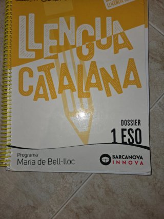Llengua catalana dossier : 1 ESO