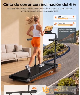 CINTA CORRER PLEGABLE CON PANTALLA