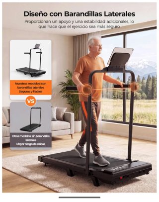 CINTA CORRER PLEGABLE CON PANTALLA