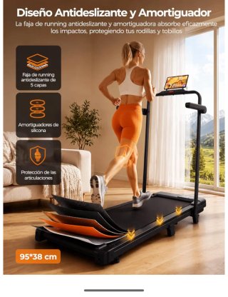 CINTA CORRER PLEGABLE CON PANTALLA