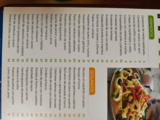 Libro de cocina