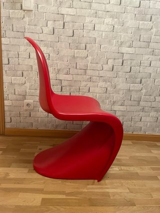 Silla tipo Panton Roja