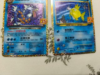 Dark Gyarados y Shining Magikarp 25 aniversario