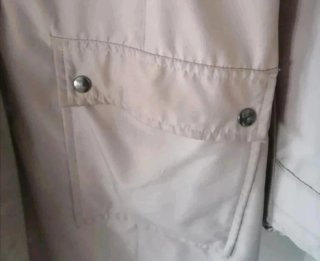 Impermeabile beige taglia 42