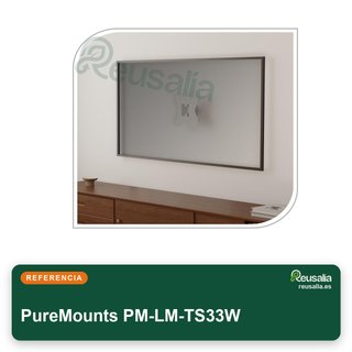PureMounts soporte TV giratorio inclinable 23-42"